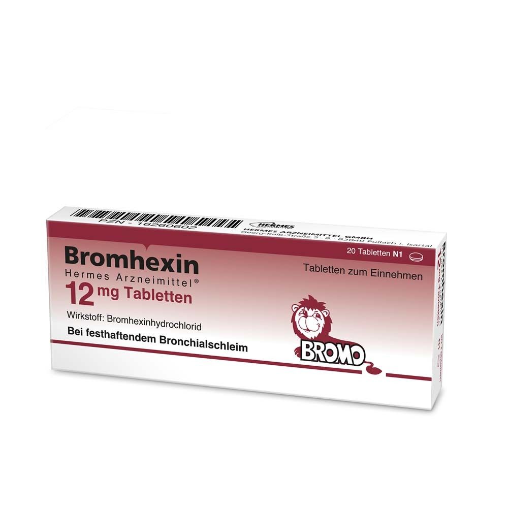 Bromhexin Hermes Arzneimittel® 12 mg
