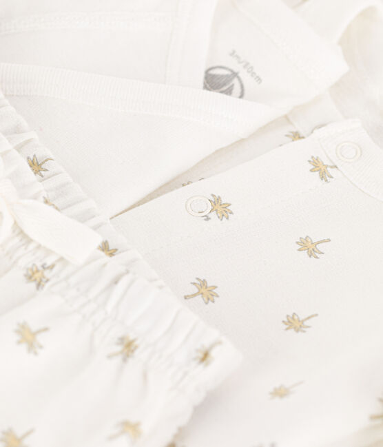 Ensemble imprimé en coton bébé