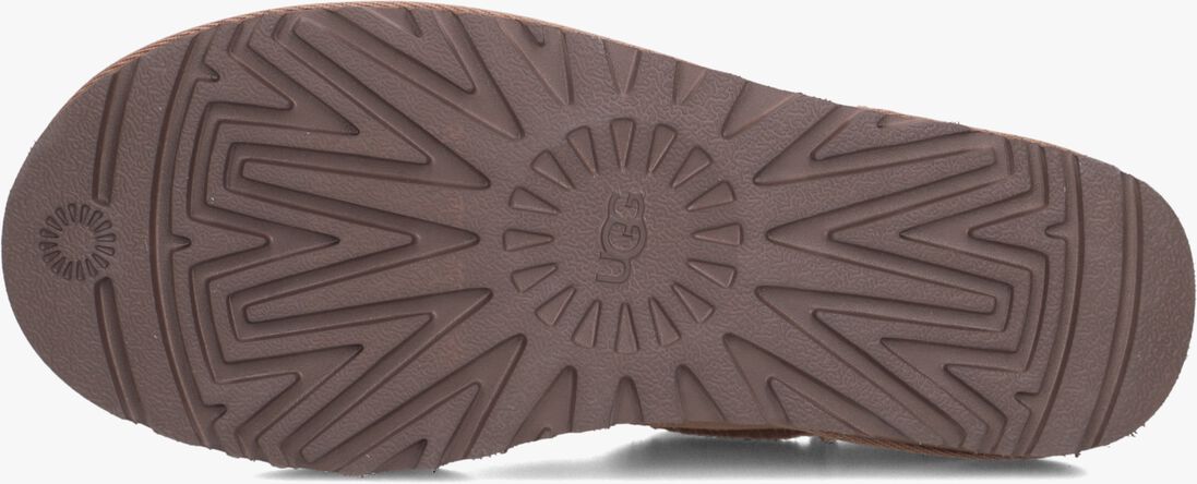bruine ugg instappers w classic micro