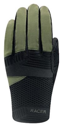 Racer 1927 - AIR RACE 3 - GANTS VELO - Mixte - Coloris : 424-Noir/kaki