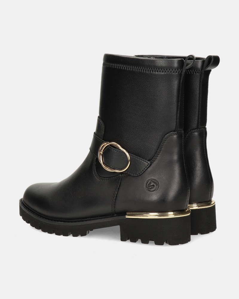 Remonte Rits- & gesloten boots  - zwart