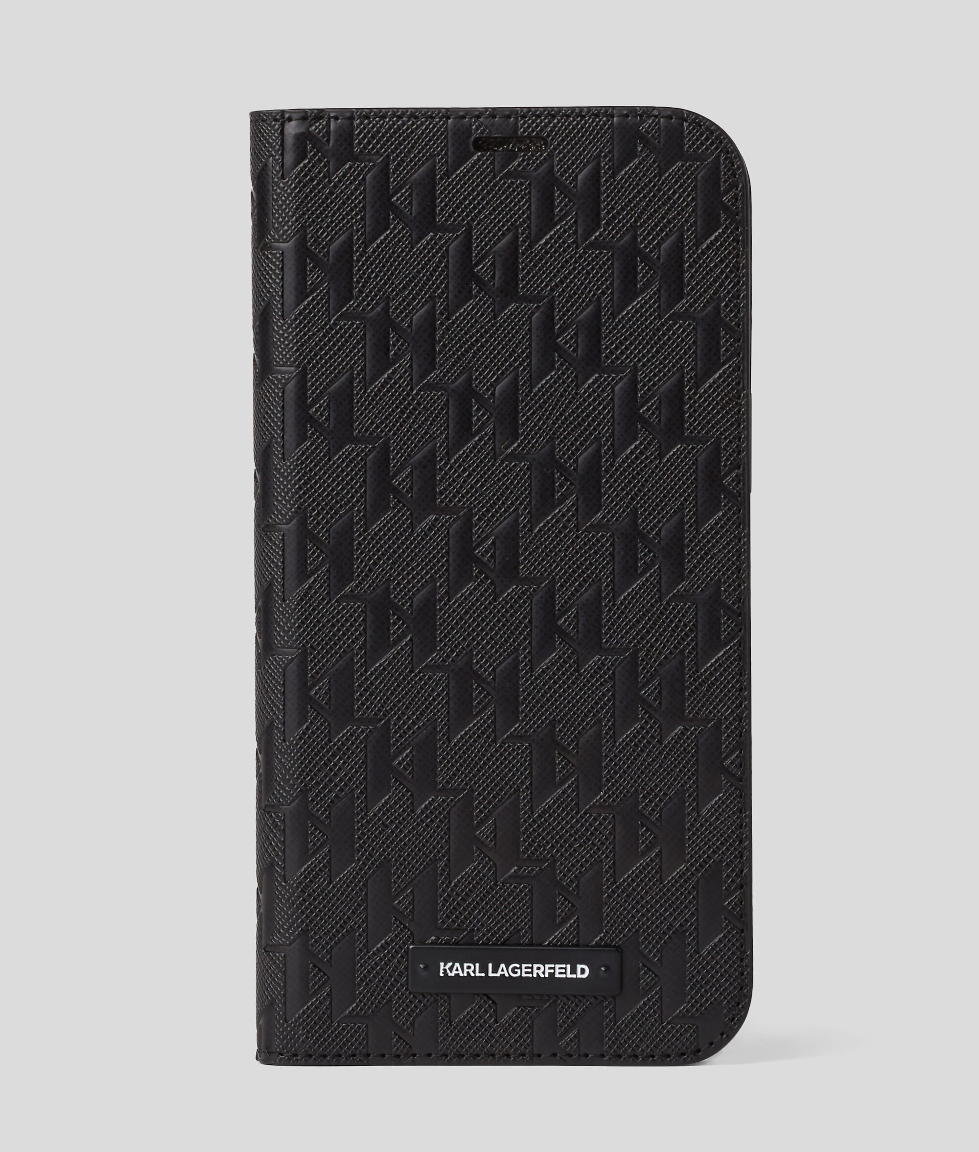 Étui portefeuille KL Monogram pour iPhone 14 Pro Max