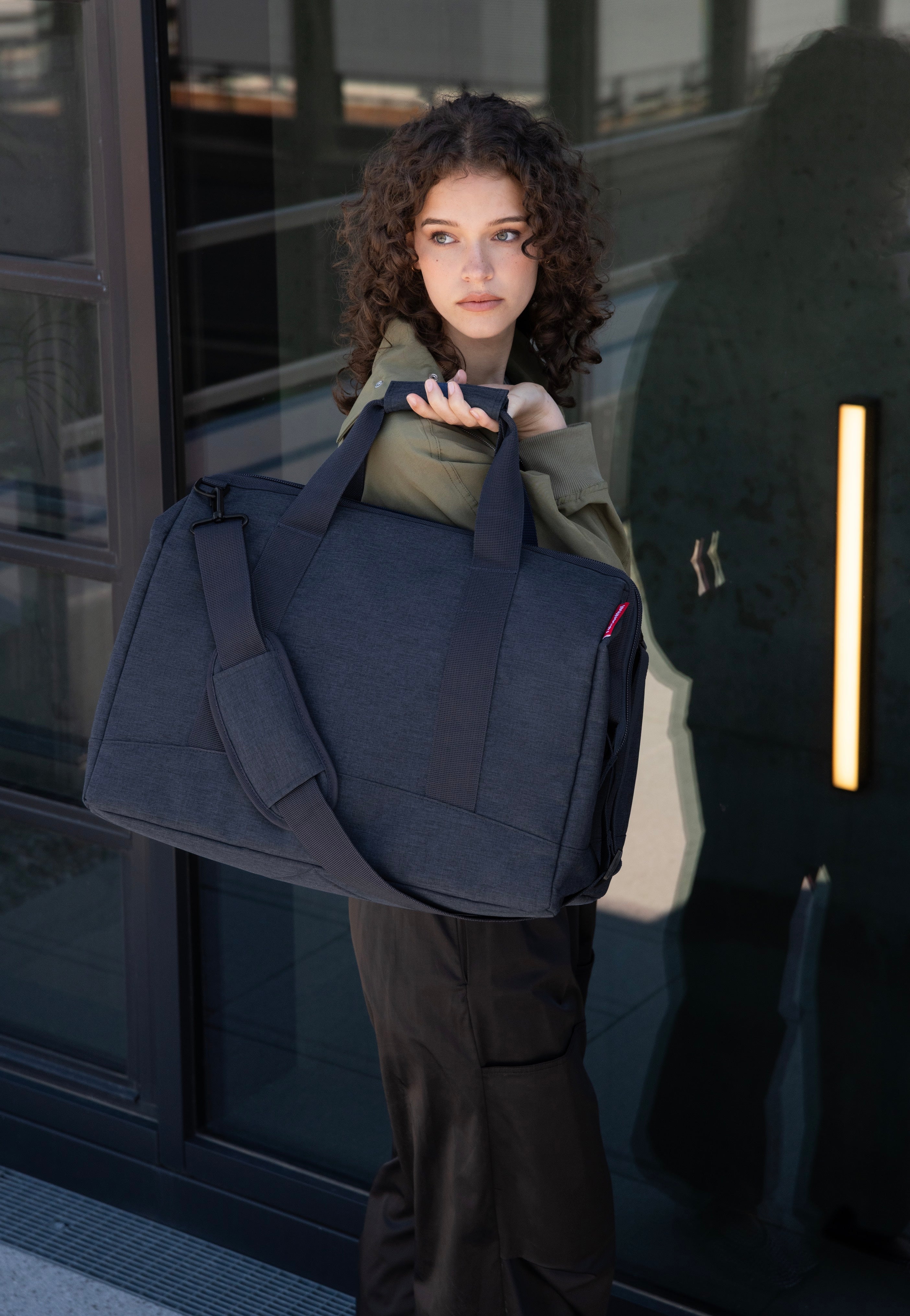 Allrounder L Twist Navy - Dufflebag