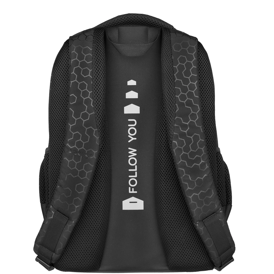 neoxx Fly Schulrucksack Lost in Black