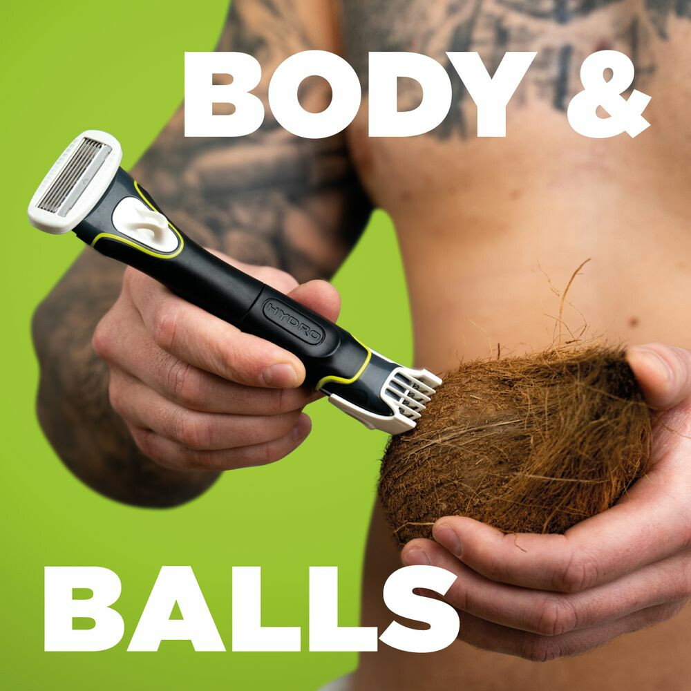 Wilkinson Hydro Trim & Shave Body & Balls Navulmesjes3 stuks