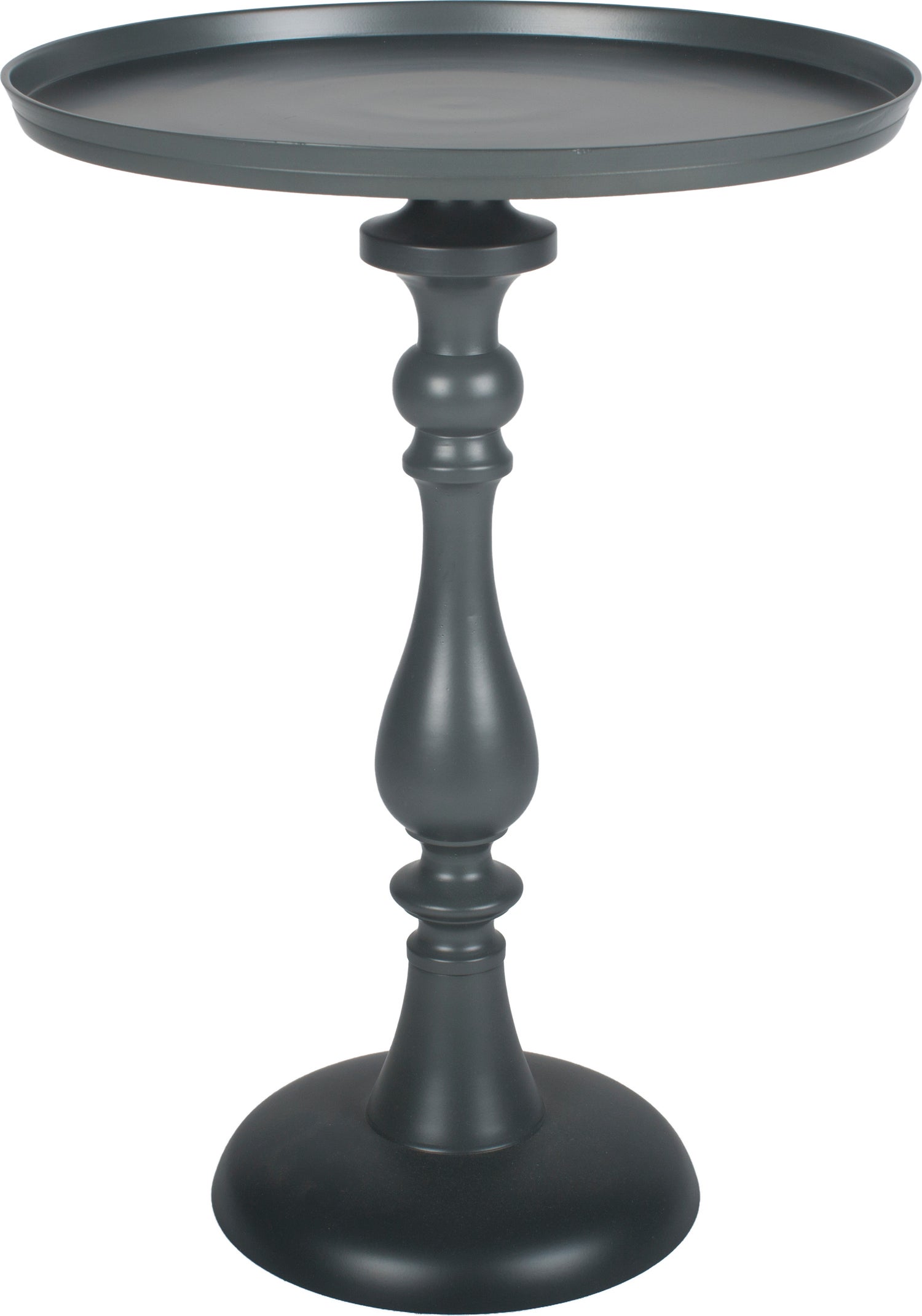 Dutch Tribes bijzettafel Sussu grijs D 37 H 50 cm