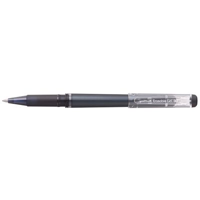 UniBall - Roller effaçable - encre gel - 0,7 mm - noir