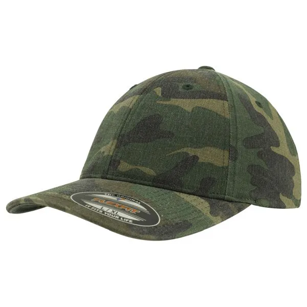 Flexfit -  Flexfit Cap Flexfit Garment washed woodland