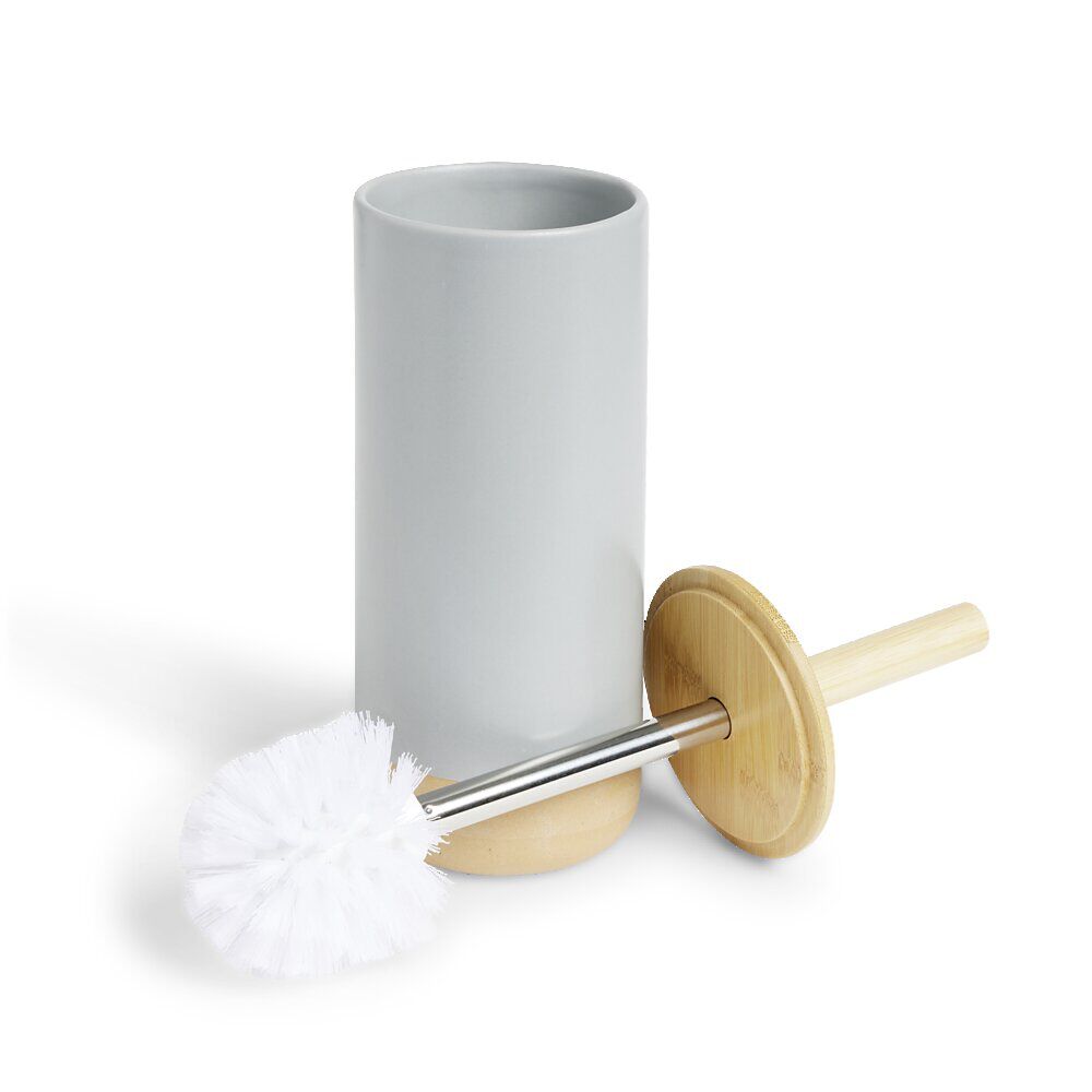 Brosse WC céramique Ø10,7x39cm