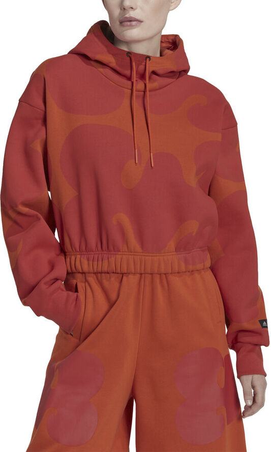 adidas Marimekko Crop hættetrøje Rød