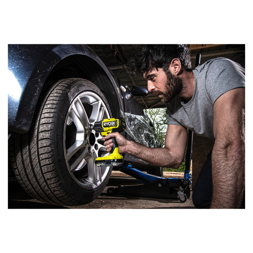 Muttertrekker + minikompressor 2 deler 900 Nm 18 V