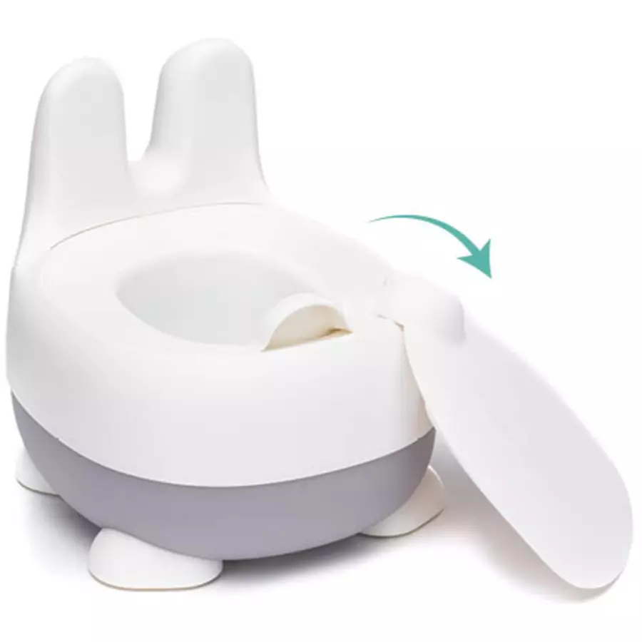 fillikid Töpfchen Rabbit grau  weiß