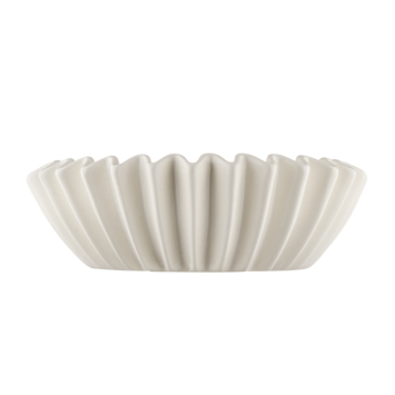 Keramieken schaal wit 29,5x29,5x9cm