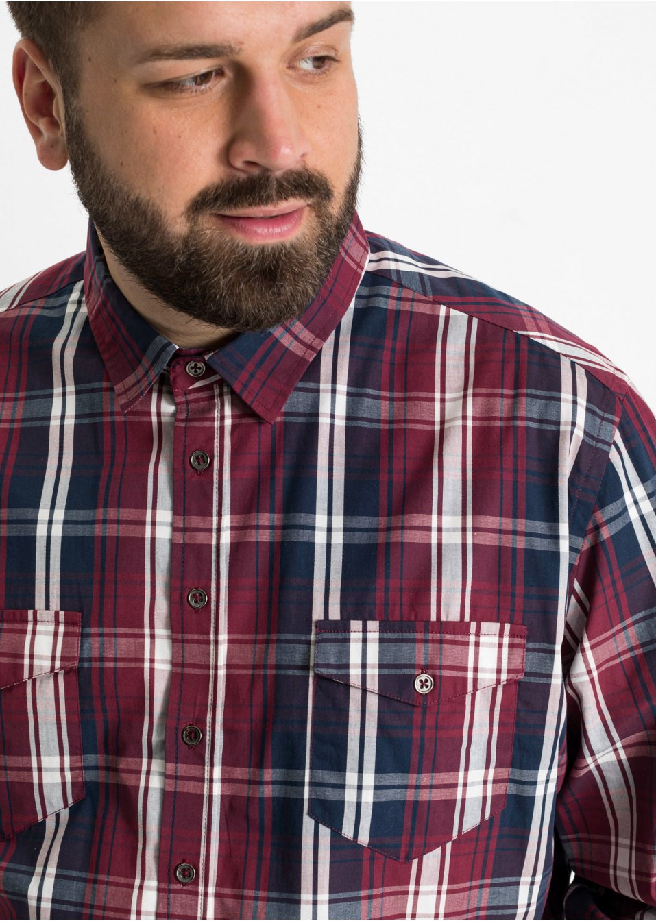 Chemise manches longues coupe confort