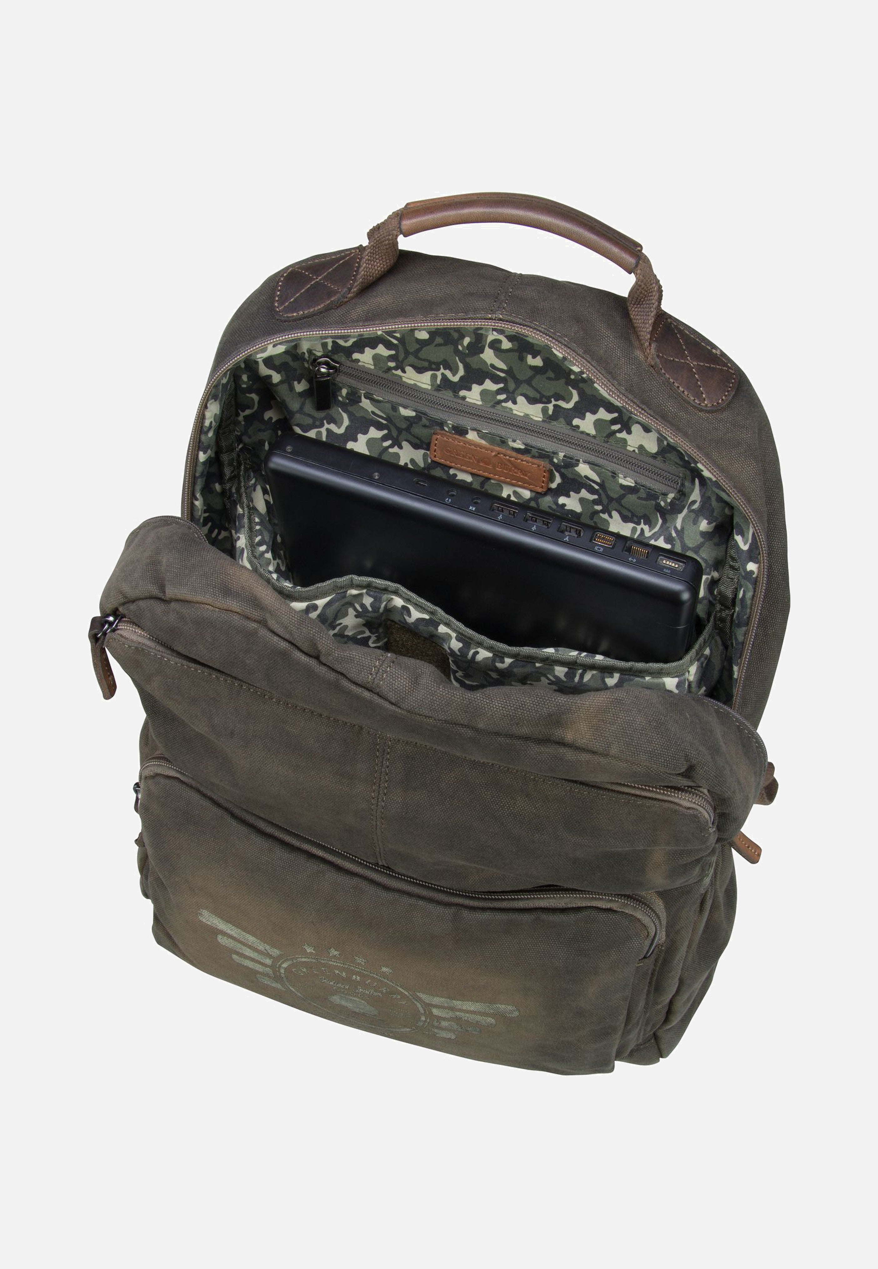 Vintage Aviator 5908 Khaki - Rucksack