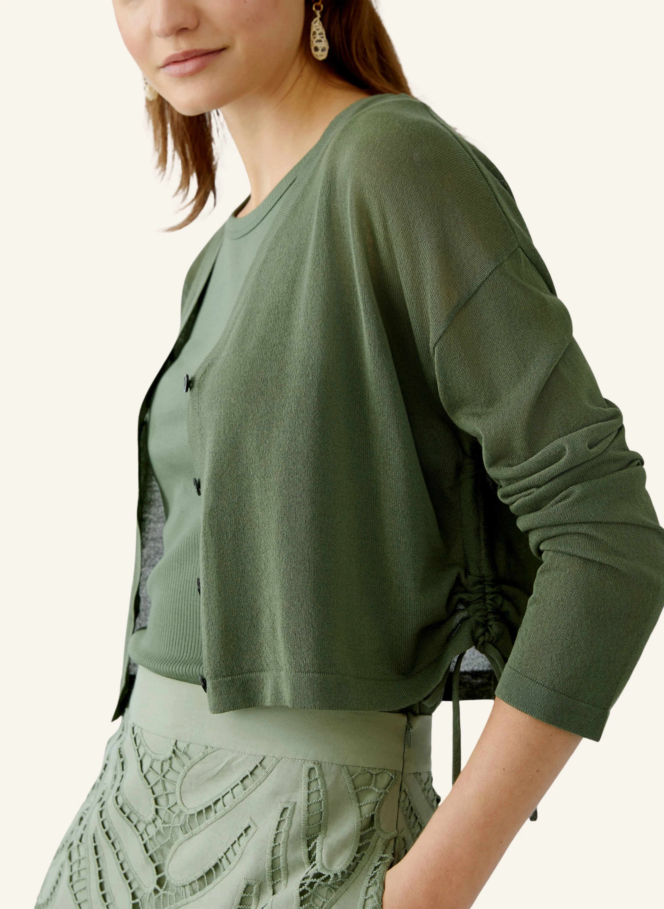 oui Strickjacke