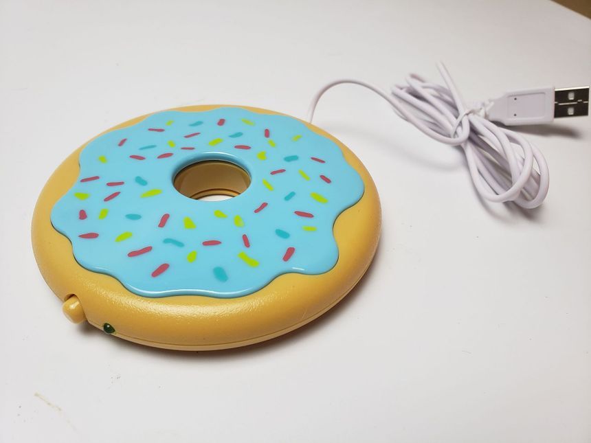 HOMTEC - Donutvormige USB-bekerwarmer