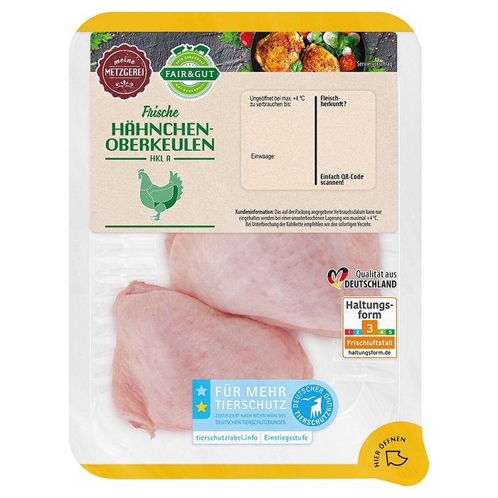 · FAIR&GUT · Hähnchen Oberkeule 500 g