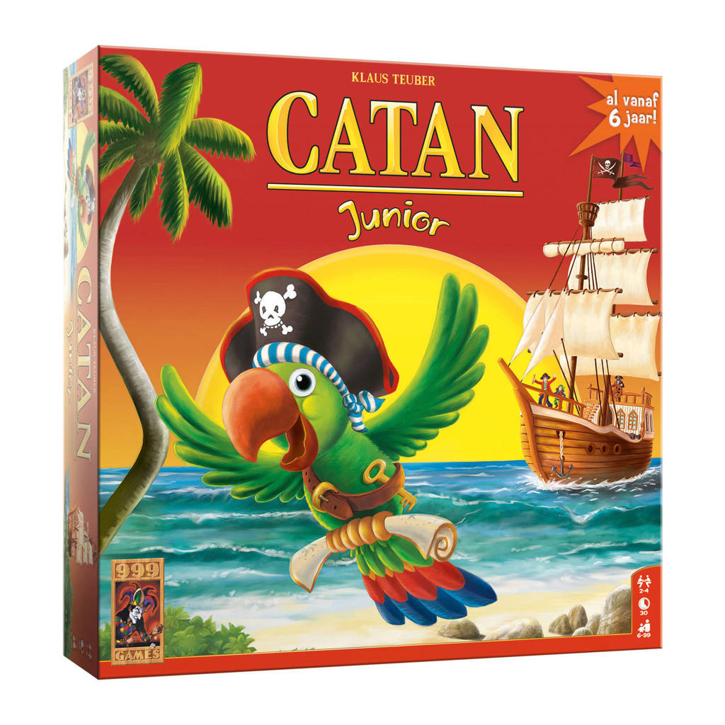 Heel leuk spel. Kinderen zijn er hee blij mee.Catan Junior