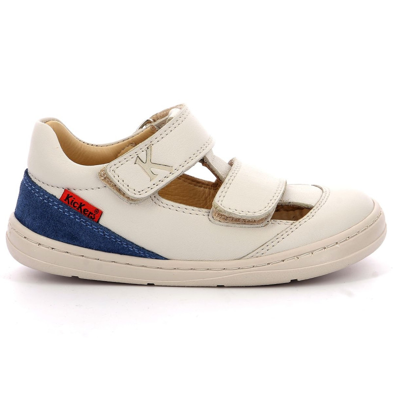 Kickers Kickers Barefoot Kickbloom Sandales Blanc Bleu