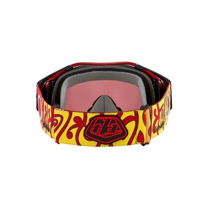Masque cross Oakley AIRBRAKE MX TLD TRIPPY RED ECRAN IRIDIUM 2023 - Rouge
