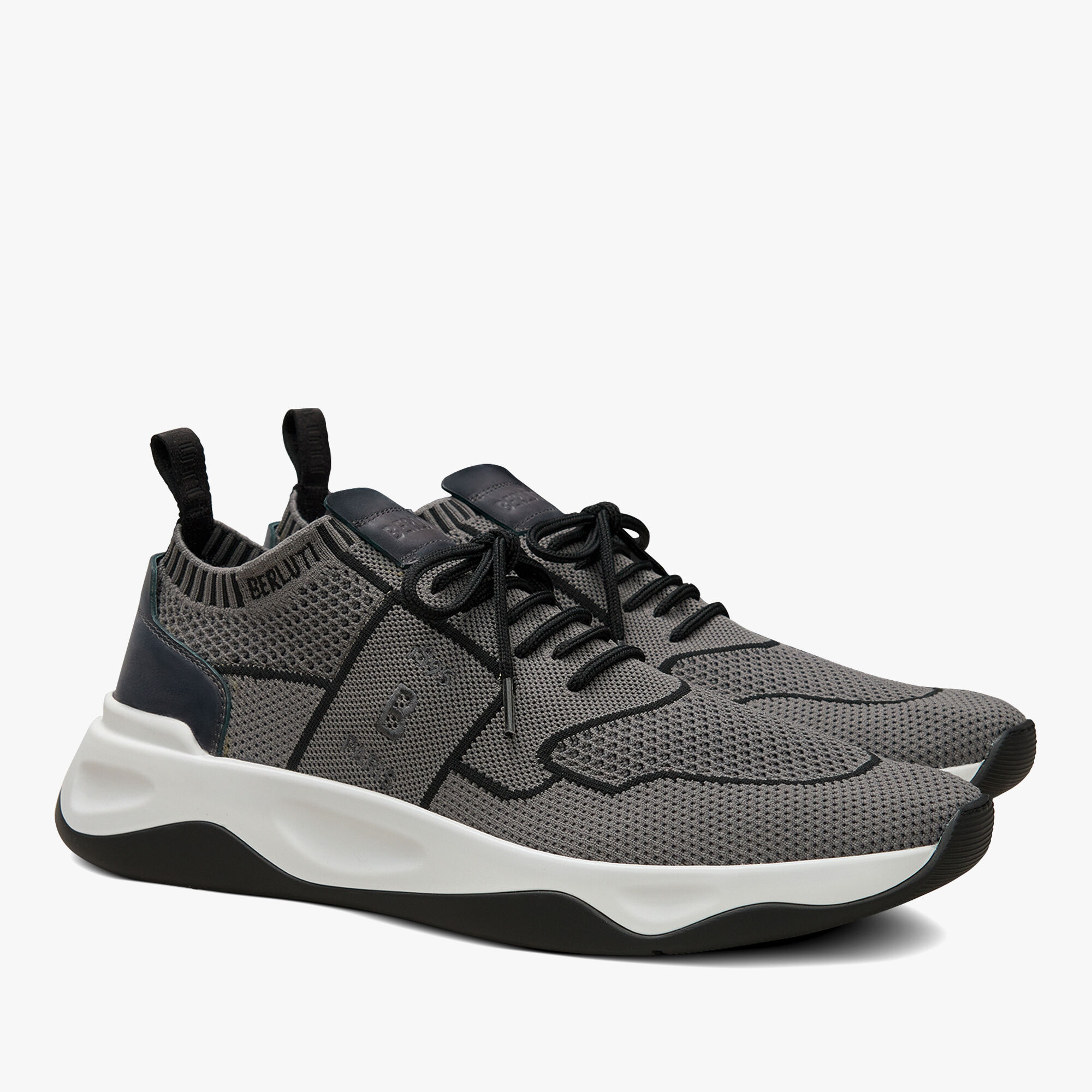Sneaker Shadow En Maille Et Cuir