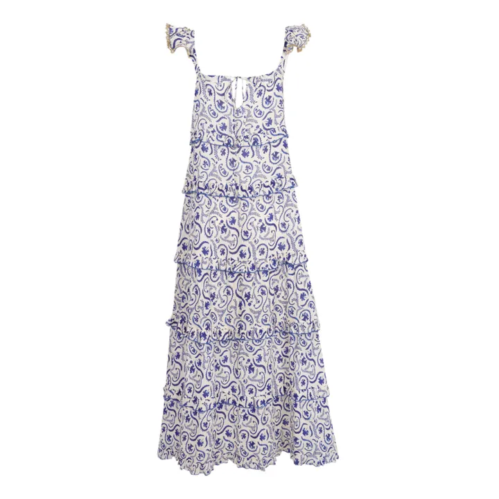 JoSephine Robe Volants Kir Royal | Bleu