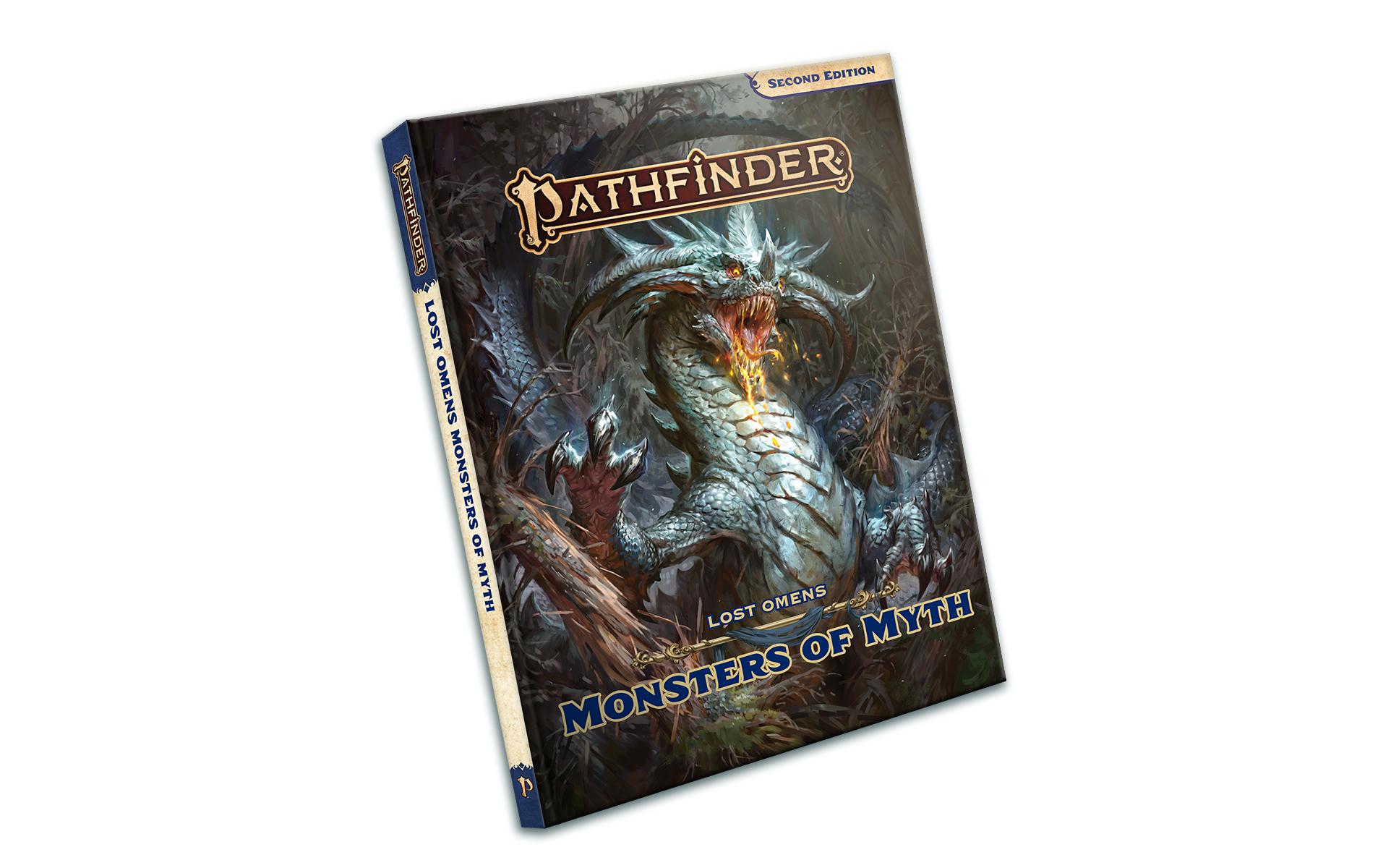 Quellenbuch Pathfinder 2: LO Monsters of Myth -EN-Gebundene Ausgabe