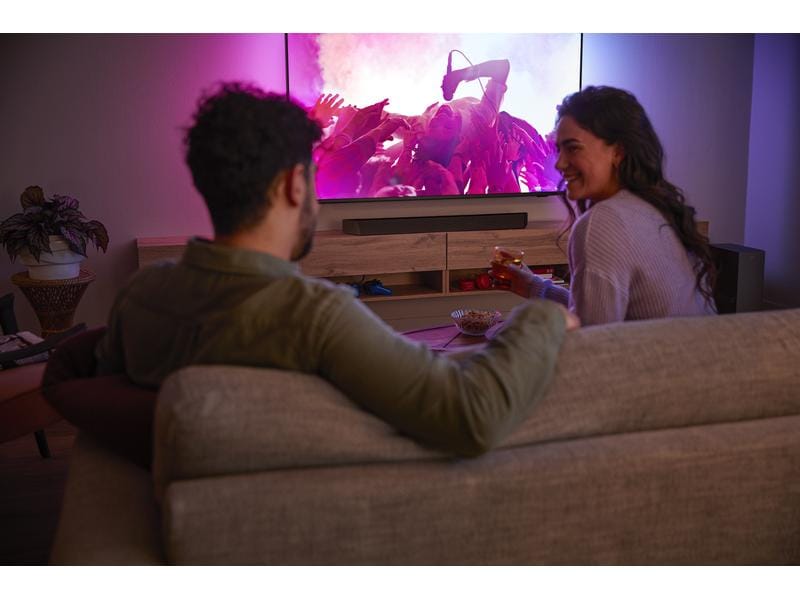 Philips Soundbar TAB8507B/10 3.1 CH Soundbar-Lautsprecher mit kabellosem Subwoofer