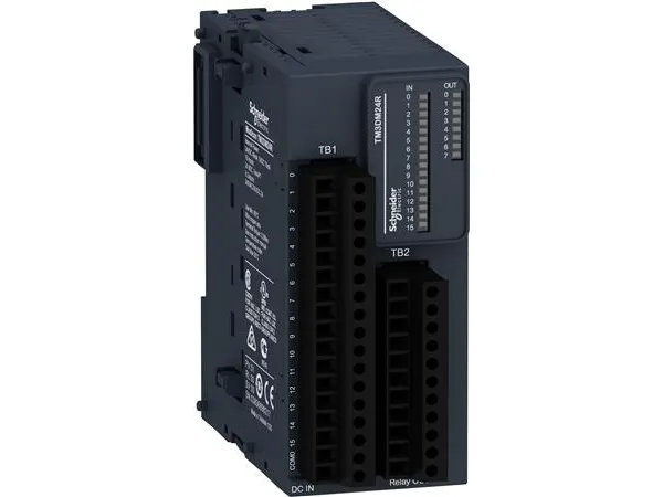 Schneider Electric TM3DM24R, IP20, Modicon M241 Modicon M251 Modicon M221 Modicon M262, CE, 24 V, 42,9 mm, 84,6 mm