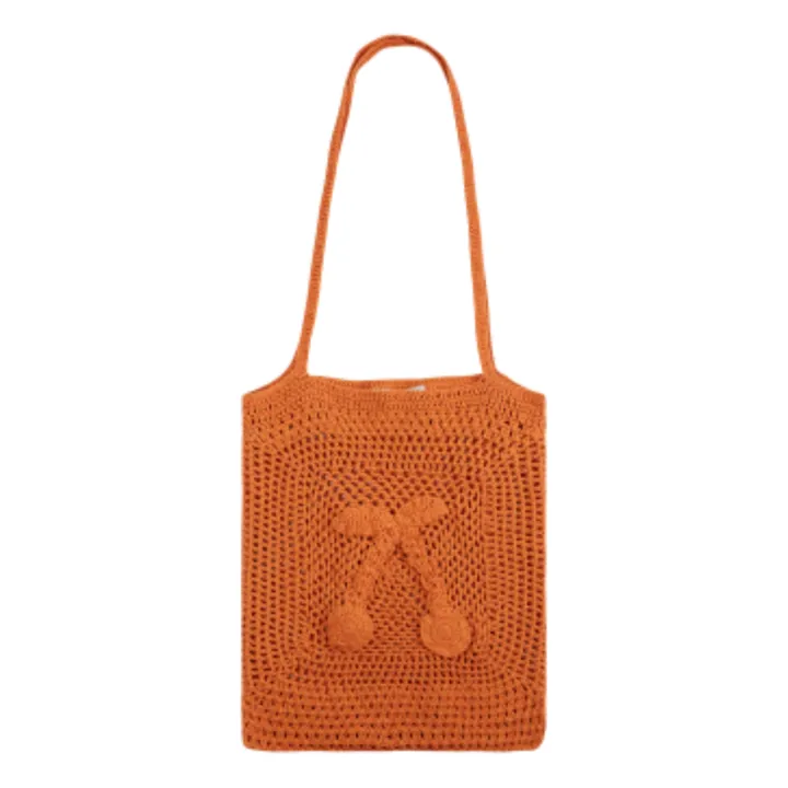 Emile et Ida Sac Filet Crochet Main - Collection Femme | Orange