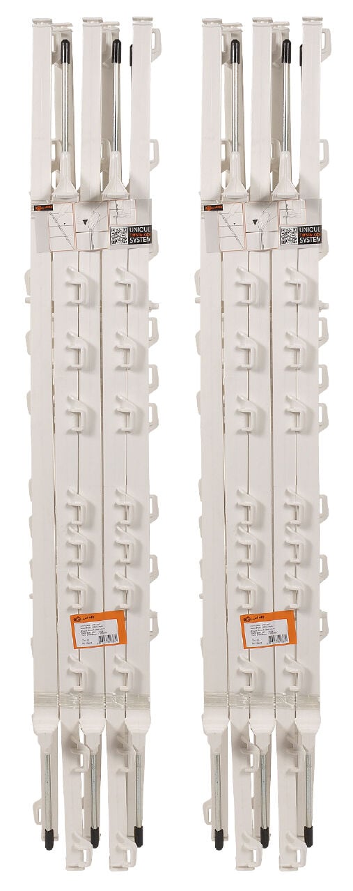 Gallagher Vario palen - Duopack - 111 cm - 10 Stuks - Wit - 30 cm - 100 cm