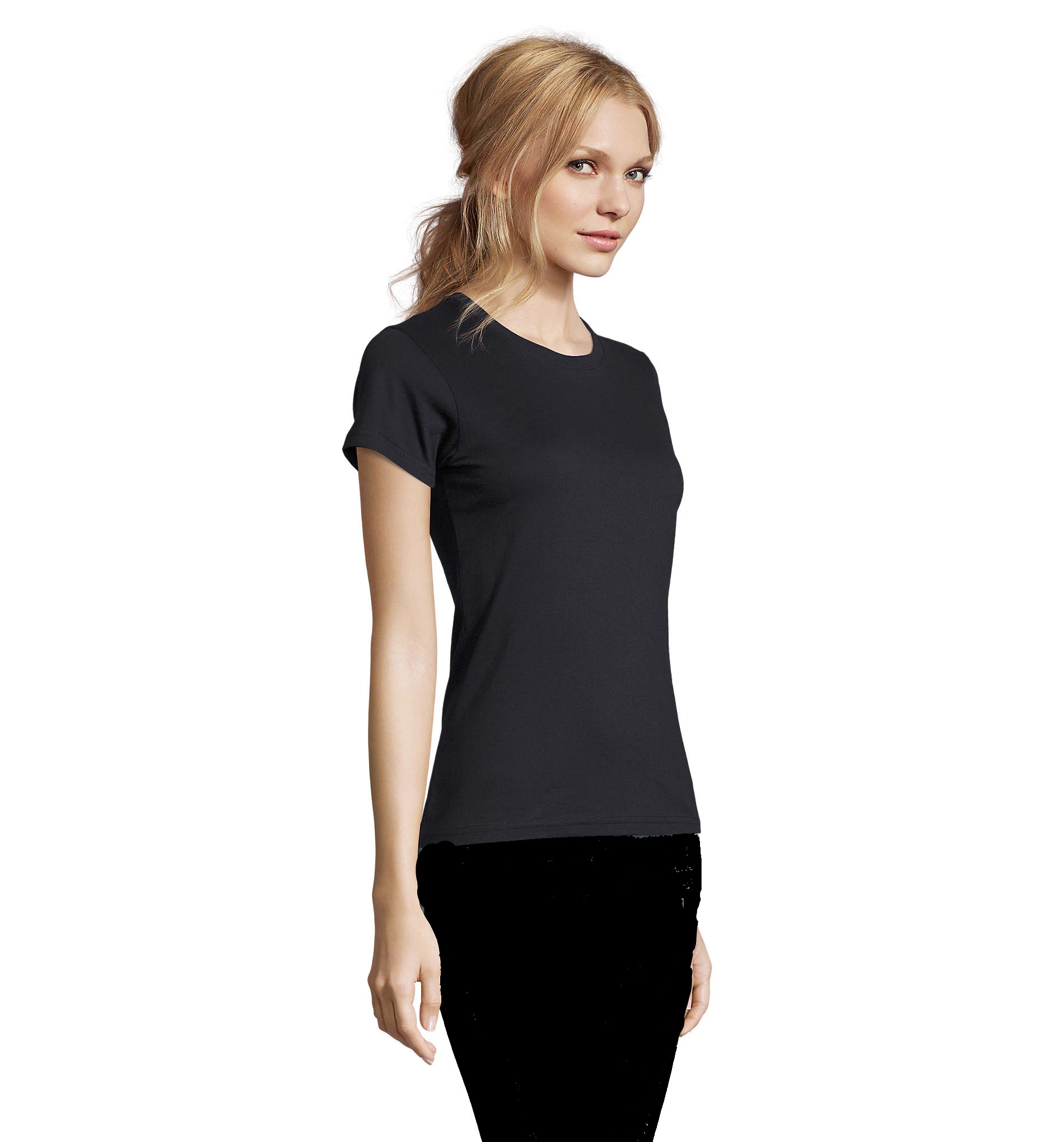 Camiseta Sols Imperial de gola redonda