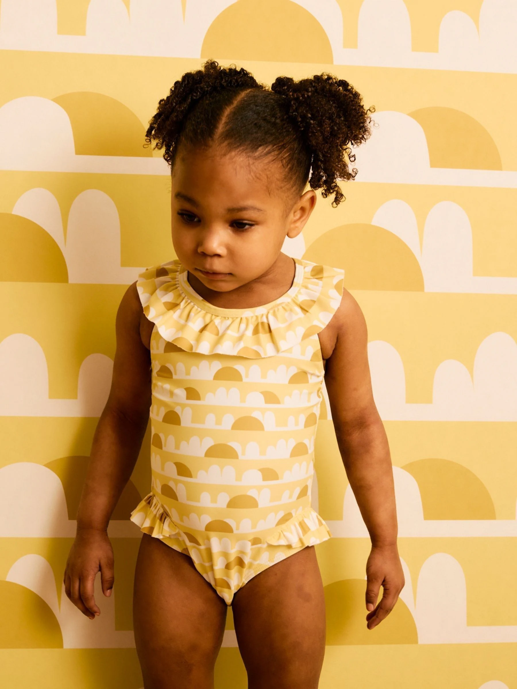 KIDLY Frilled Swimsuit