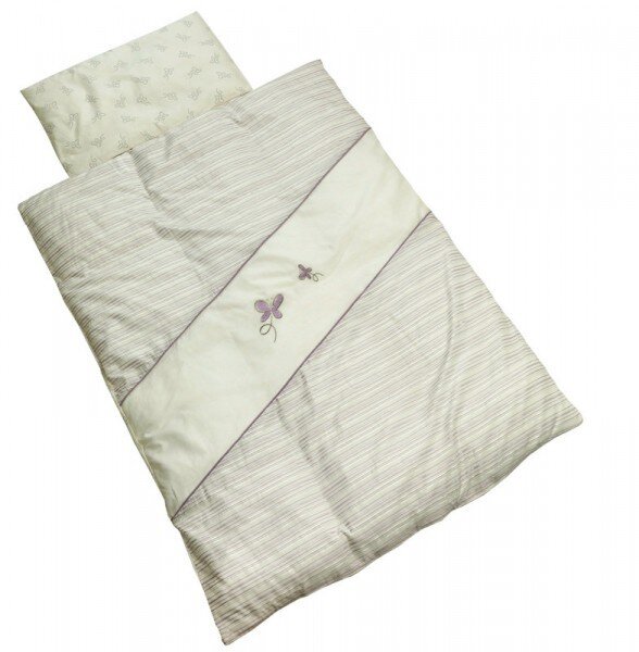 Be Be´s Collection Be Be's Collection 525-26 Bettwäsche Butterfly lila 100x130cm und 40x60cm