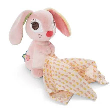 NICI Schmusetier Hase Hopsali mit Mulltuch