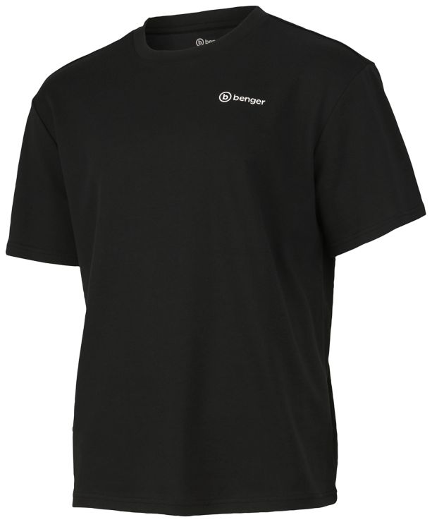 BengerSHIRT SCHRIFT HINTEN - schwarz
