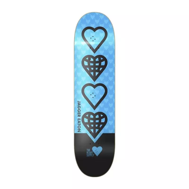 Plateau de skate HEART SUPPLY Jagger Eaton Pro World Neon 8.25