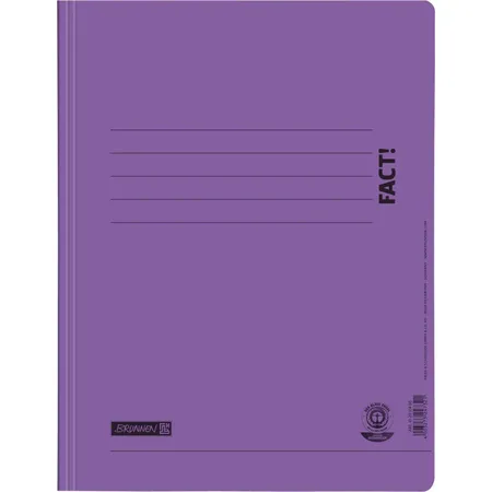 BRUNNEN Schnellhefter FACT!, violett, für A4