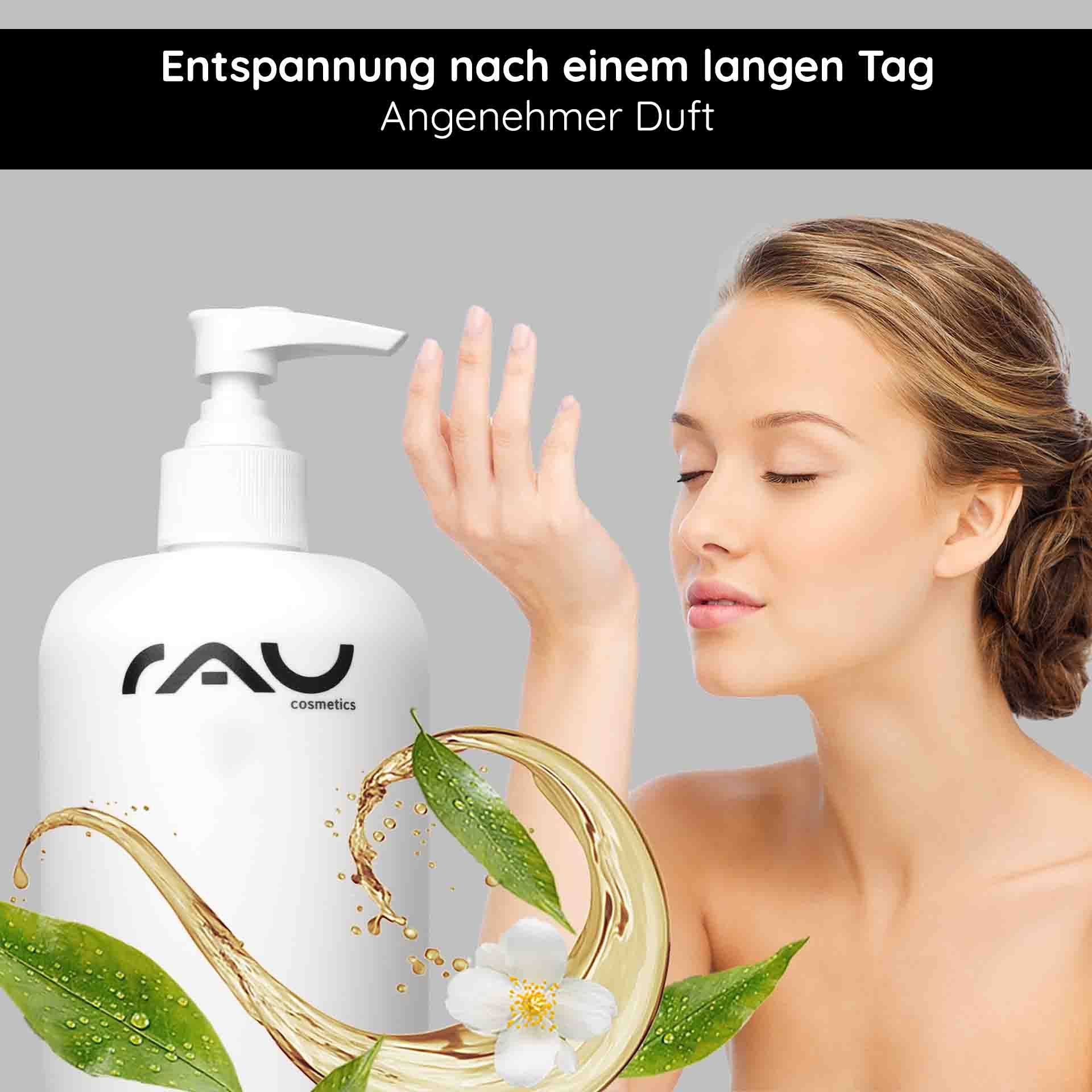 RAU Cosmetics White Tea & Caffeine Hair Shampoo