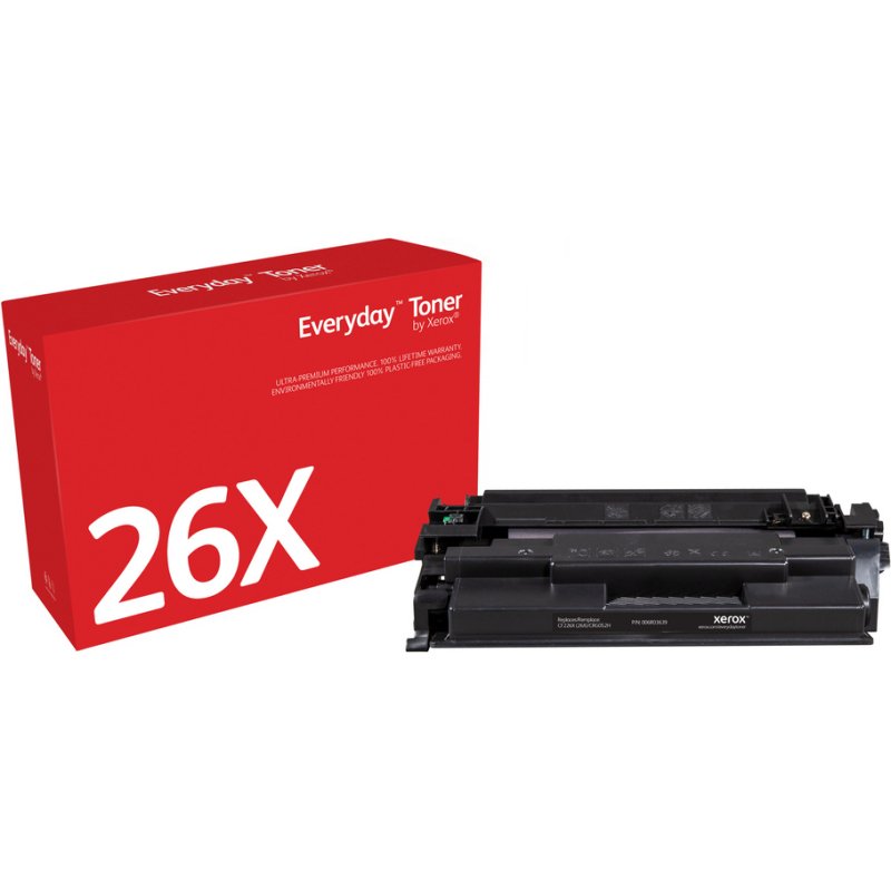 Everyday™ de Xerox Toner noir haute capacité compatible avec HP 26X (CF226X)
