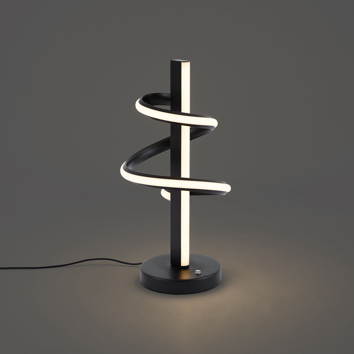 Design tafellamp zwart incl. LED dimbaar - Rolla