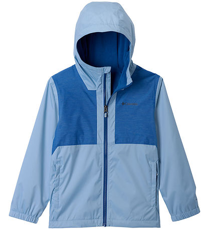 Columbia Regenjacke m. Fleece - Rainy Trails II - Ripple Blue