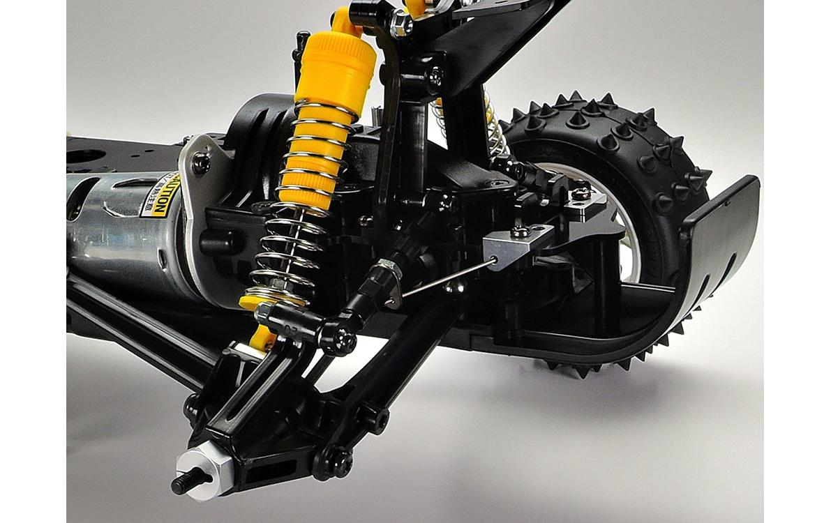Buggy VQS 4WD Bausatz, 1:10<br>Klassischer Tamiya Buggy Bausatz mit 540er Motor
