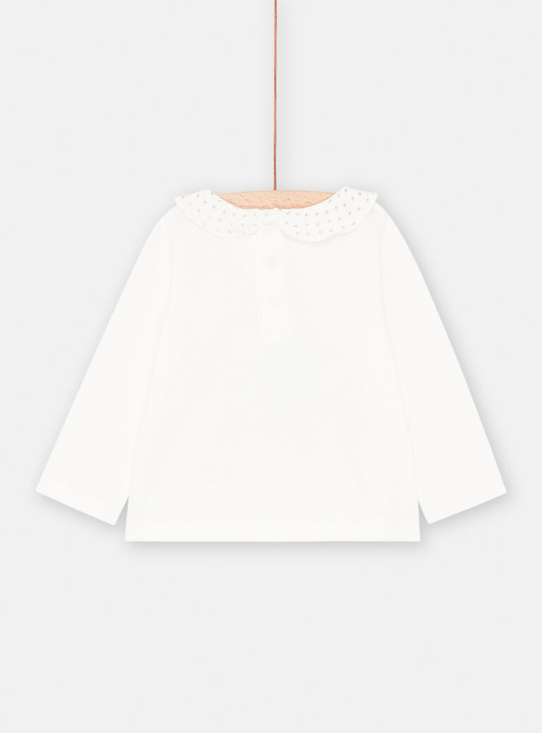 Brassière manches longues thème noel pour bébé fille