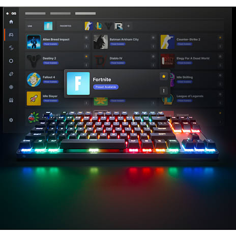 SteelSeries apex pro gaming keyboard