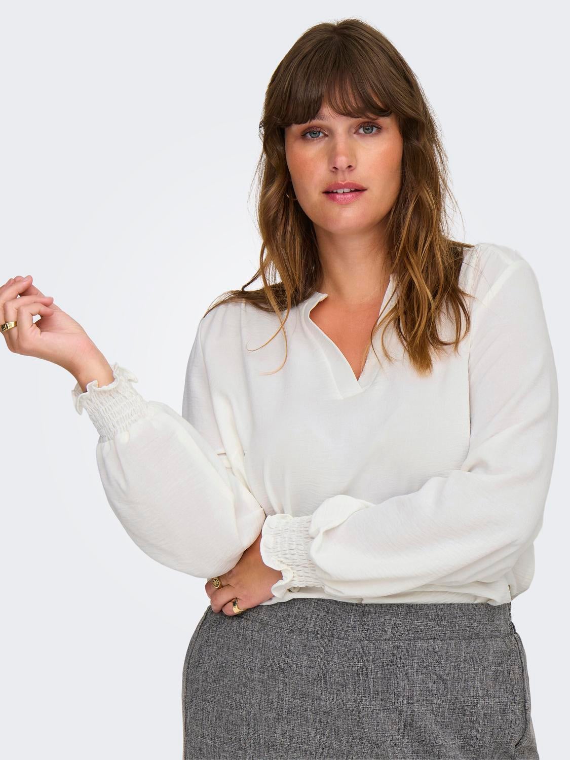 CARMETTA Top Cloud Dancer