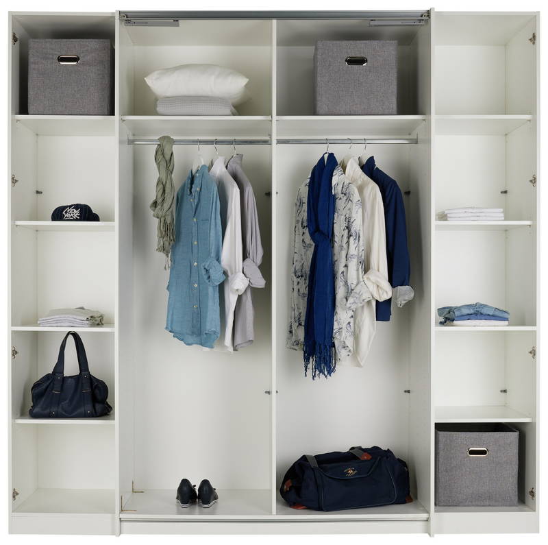 Z2 Dreh-/Schwebetürenschrank 4trg FABIO