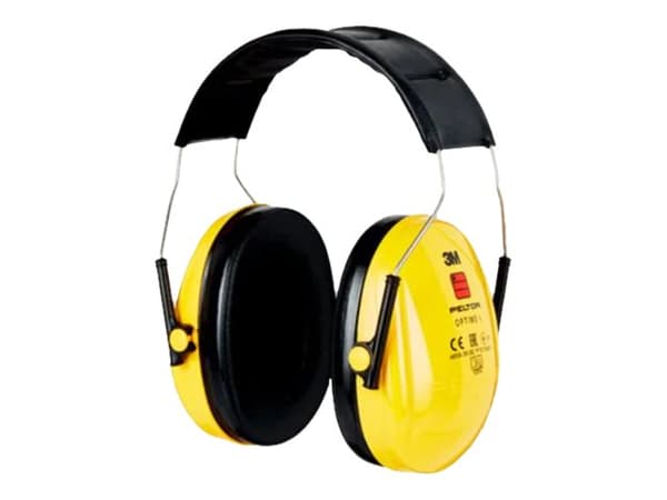 3M Peltor Optime I H510A-401-GU - Ørevarmere - SNR: 27 dB - NRR: 27 dB - polyuretanskum, ABS-plast, polyvinylklorid (PVC), rustfritt stål - gul