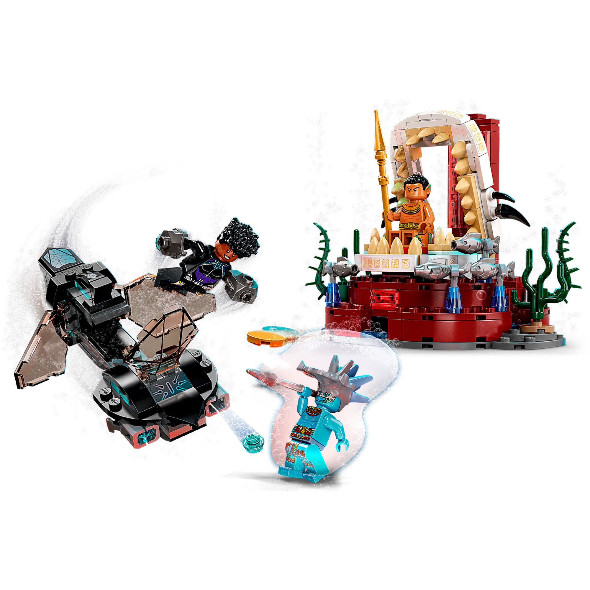 LEGO Konstruktionsspielzeug Marvel Super Heroes König Namors Thronsaal
